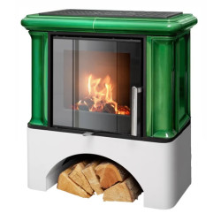 Kachlová kamna ABX Ikaria exklusive Zelená